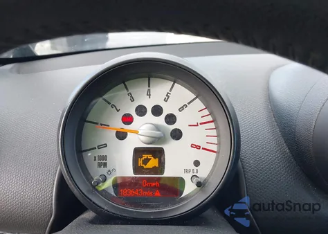 2013 Mini Countryman Cooper S z USA, uszkodzony, nr VIN WMWZC5C59DWM16633